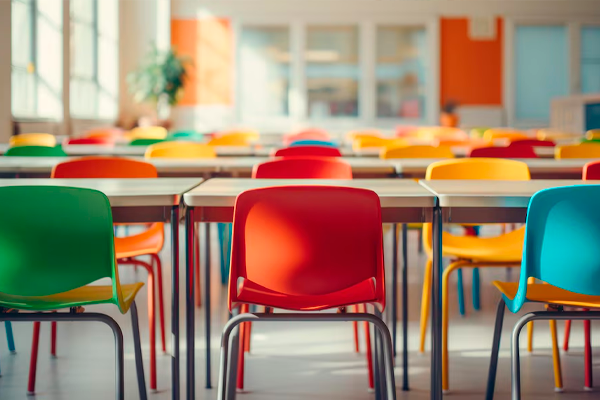 Sillas y mesas para preescolar y kínder